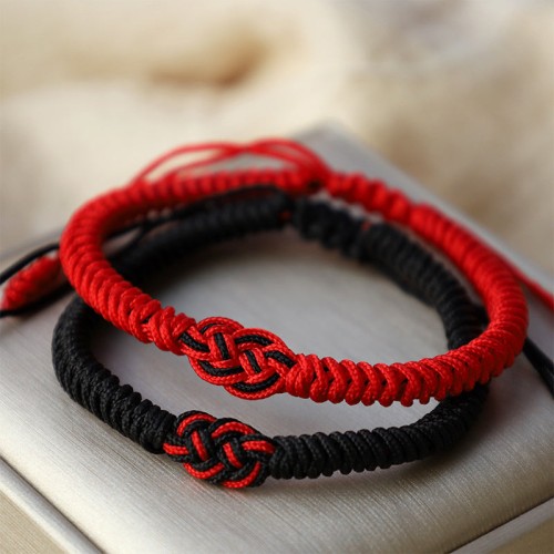 Tibetan Luck Chinese Knot Protection Bracelet
