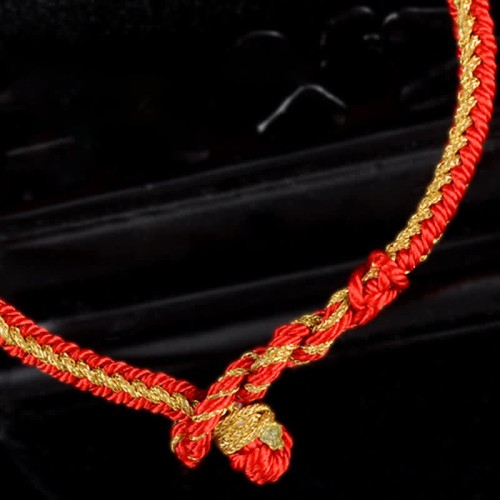 925 Silver Om Mani Padme Hum Luck Strength Red Bracelet 925 Silver Om Mani Padme Hum Luck Strength Red Bracelet