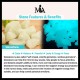 Turquoise Glowstone Lotus Protection Bracelet Turquoise Glowstone Lotus Protection Bracelet