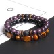 Healing Crystal Tiger Eye Bead Bracelet Healing Crystal Tiger Eye Bead Bracelet