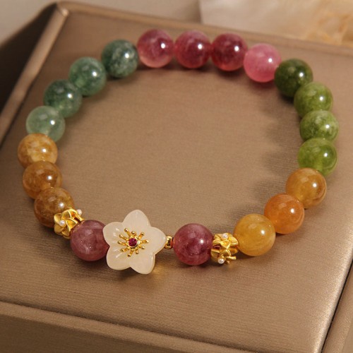 Tourmaline Jade Love Bracelet Tourmaline Jade Love Bracelet