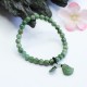 Laughing Buddha Cyan Jade Healing Bracelet Laughing Buddha Cyan Jade Healing Bracelet