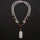 Bodhi Seed Yak Bone Avalokitesvara Bracelet Bodhi Seed Yak Bone Avalokitesvara Bracelet
