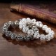 Tibetan Om Mani Padme Hum Alloy Beads Bracelet