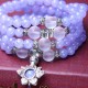 Purple Jasper Bead Strength Mala Bracelet Purple Jasper Bead Strength Mala Bracelet