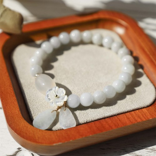 White Jade Luck Bracelet White Jade Luck Bracelet