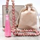 108 Mala Rhodonite Yoga Meditation Bracelet 108 Mala Rhodonite Yoga Meditation Bracelet
