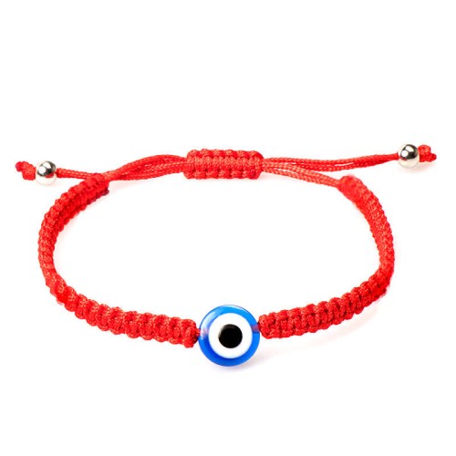 Evil Eye Seven Knot Red String Protection Bracelet Evil Eye Seven Knot Red String Protection Bracelet