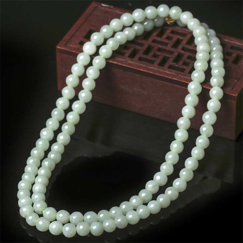 108 Beads Jade Luck Mala Bracelet 108 Beads Jade Luck Mala Bracelet