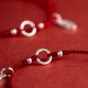Silver Lucky Lotus Peace Bracelet
