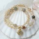 Rose Quartz Elephant Healing Charm Bracelet Rose Quartz Elephant Healing Charm Bracelet
