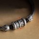 Om Mani Padme Hum Lotus Peace Bracelet