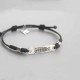 925 Sterling Silver Red String Luck Strength Bracelet
