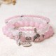 3PCS Natural Quartz Crystal Lotus Healing Bracelet 3PCS Natural Quartz Crystal Lotus Healing Bracelet