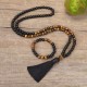 Black Onyx Tiger Eye Protection Necklace Set Black Onyx Tiger Eye Protection Necklace Set