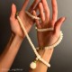 White Jade Bodhi Lotus Mala Necklace Bracelet White Jade Bodhi Lotus Mala Necklace Bracelet
