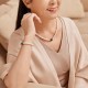 Sterling Silver Pearl Hetian Jade Wisdom Necklace Sterling Silver Pearl Hetian Jade Wisdom Necklace