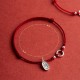 Silver Lucky Lotus Peace Bracelet