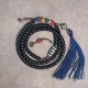 108 Beads Ebony Wood Dzi Bead Balance Bracelet 108 Beads Ebony Wood Dzi Bead Balance Bracelet