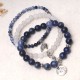 3PCS Natural Quartz Crystal Lotus Healing Bracelet 3PCS Natural Quartz Crystal Lotus Healing Bracelet