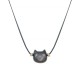 Gold & Silver Sheen Obsidian Lucky Cat Protection Bracelet Gold & Silver Sheen Obsidian Lucky Cat Protection Bracelet