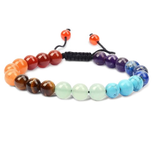 Healing Gemstone Crystal Adjustable Bracelet Healing Gemstone Crystal Adjustable Bracelet