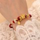 Peach Blossom Luck Red String Bracelet