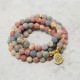 Picasso Jasper Courage Mala Bracelet Picasso Jasper Courage Mala Bracelet