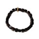 Tibetan Ebony Wood Peace Calm Bracelet