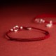 Silver Lucky Lotus Peace Bracelet