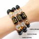 Chinese Zodiac Feng Shui Obsidian Wealth Bracelet