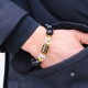 Chinese Zodiac Feng Shui Obsidian Wealth Bracelet