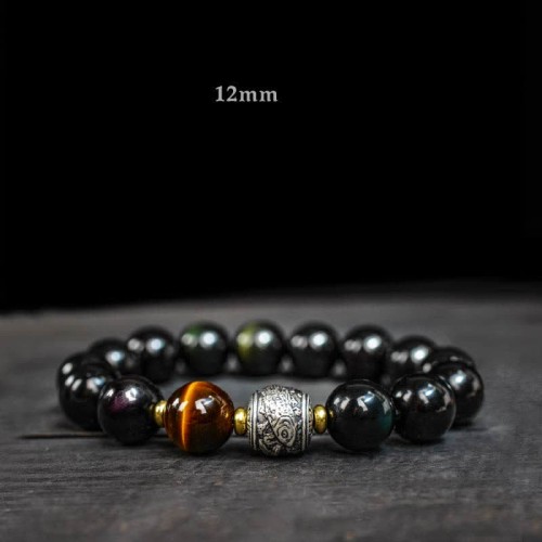 Rainbow Obsidian Protection Bracelet Rainbow Obsidian Protection Bracelet
