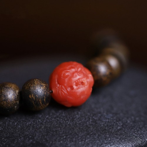 108 Mala Beads Agarwood Red Agate Turquoise Peace Bracelet 108 Mala Beads Agarwood Red Agate Turquoise Peace Bracelet