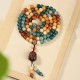 Bodhi Seed Lotus Dzi Bead Peace Harmony Bracelet Bodhi Seed Lotus Dzi Bead Peace Harmony Bracelet
