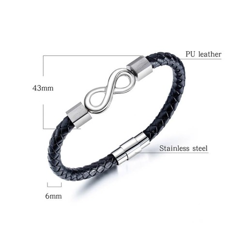 Titanium Steel Endless Knot Balance Bracelet Titanium Steel Endless Knot Balance Bracelet