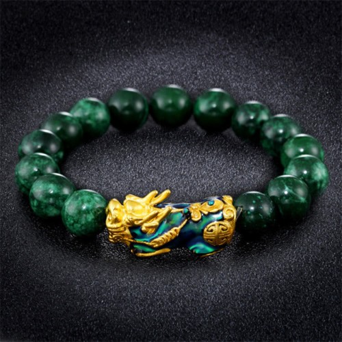 Pixiu Jade Protection Bracelet
