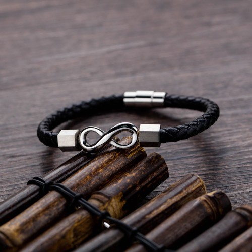 Titanium Steel Endless Knot Balance Bracelet Titanium Steel Endless Knot Balance Bracelet