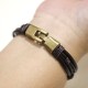 Vintage Leather Brown Rope Bracelet Vintage Leather Brown Rope Bracelet