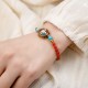 Tibetan Turquoise Om Mani Padme Hum Protection Bracelet