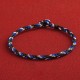 "May Prosperity Fill Your Life" Lucky Multicolored Bracelet "May Prosperity Fill Your Life" Lucky Multicolored Bracelet
