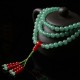 Green Aventurine Red Agate Luck Mala Bracelet Green Aventurine Red Agate Luck Mala Bracelet