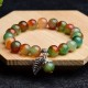 Natural Green Agate Healing Bracelet Natural Green Agate Healing Bracelet