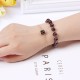Sun Stone Strawberry Quartz Crystal Bracelet Sun Stone Strawberry Quartz Crystal Bracelet