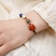 Tibetan Turquoise Om Mani Padme Hum Protection Bracelet