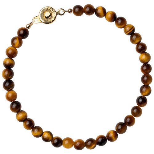 14K Gold Plated Tiger Eye Courage Protection Bracelet 14K Gold Plated Tiger Eye Courage Protection Bracelet