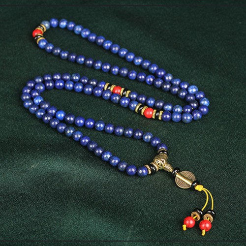 Lapis Lazuli Positive Mala Bracelet