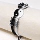 2pcs Yin Yang Hematite Couple Bracelet 2pcs Yin Yang Hematite Couple Bracelet