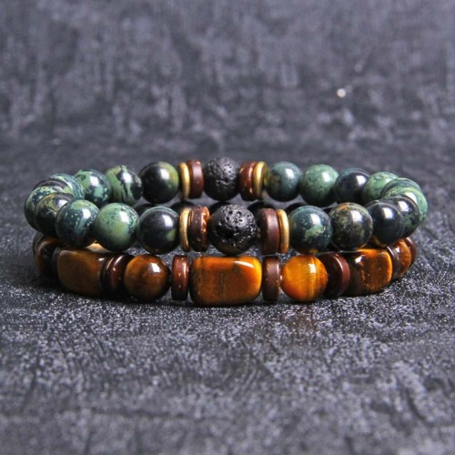 Healing Crystal Tiger Eye Bead Bracelet Healing Crystal Tiger Eye Bead Bracelet