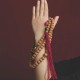 Bodhi Seed Dzi Bead Peace Tassel Bracelet Bodhi Seed Dzi Bead Peace Tassel Bracelet